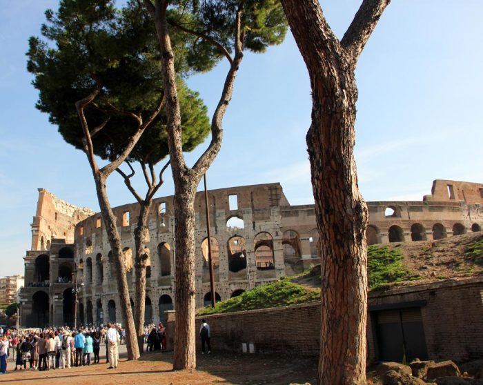 The Colosseum Also Known As Coliseum And Also Known As The Flavian Amphitheatrum