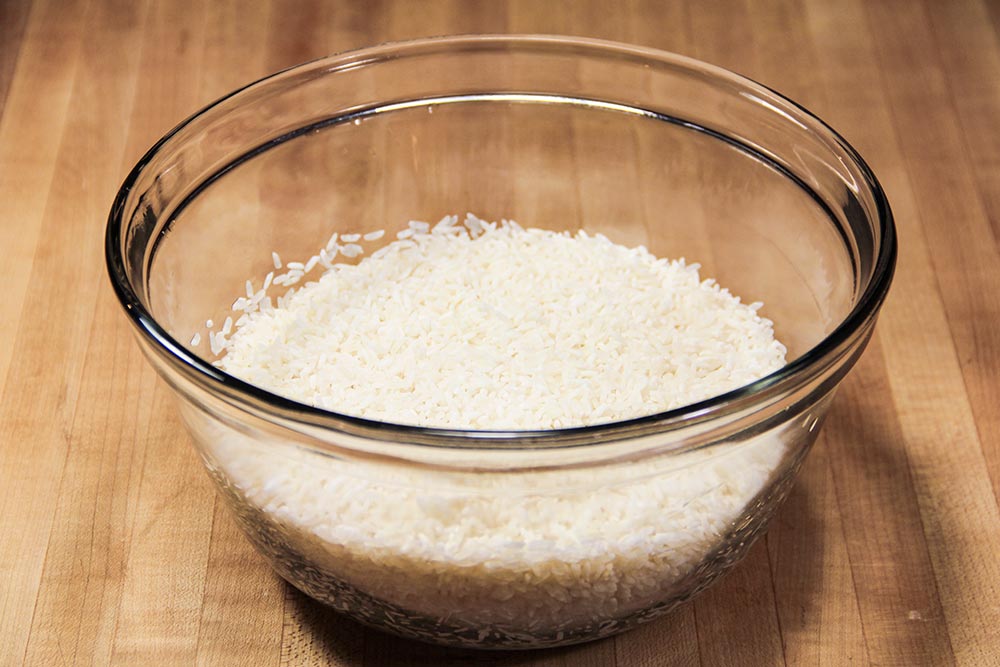 Rinsed Long Grain White Rice