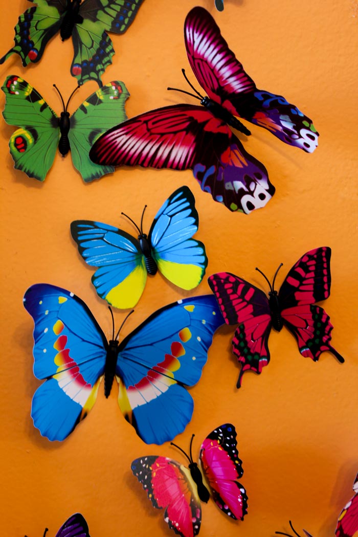 Vertical Image Of Butterfly Artwork