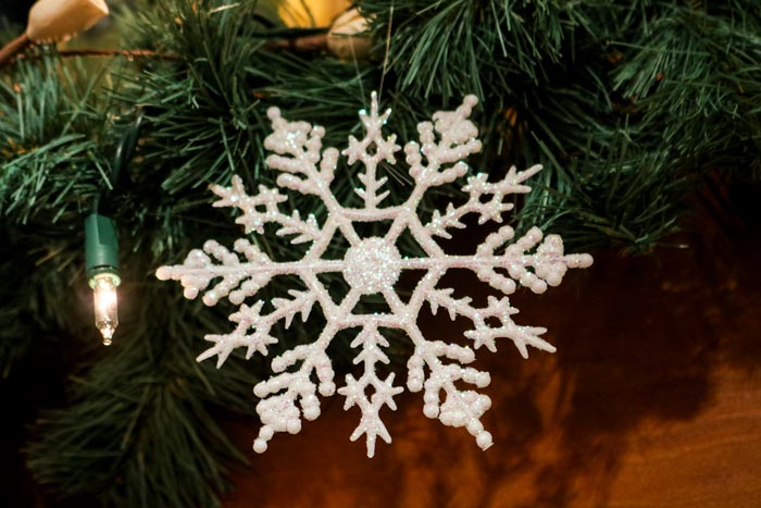 A Snowflake Decoration