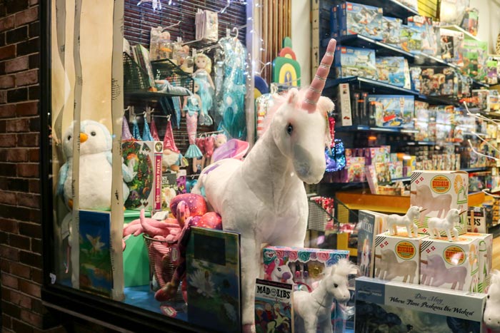 A Unicorn Toy For Sale At Planet Toys