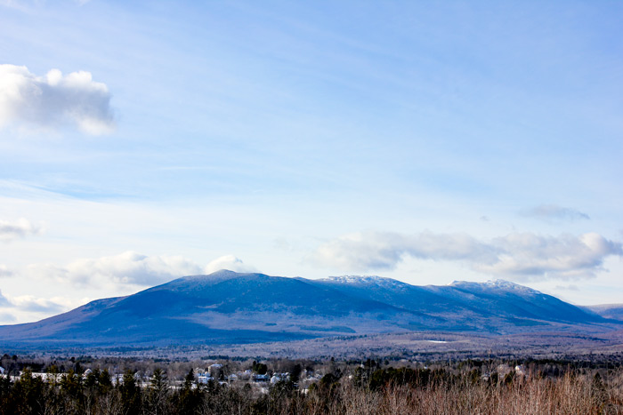 Mount Abraham In Western Maine