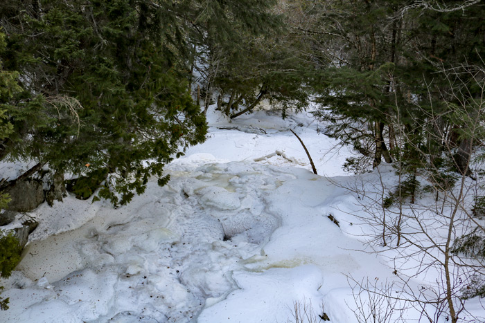Poplar Stream Falls Iced Over