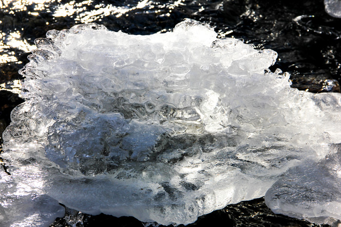 A Stream Ice Formation