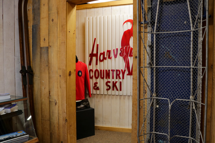 The Entrance To The Ski Museum Of Maine