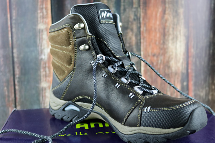 A Side View Of New Hiking Boot