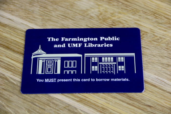Farmington Library Card