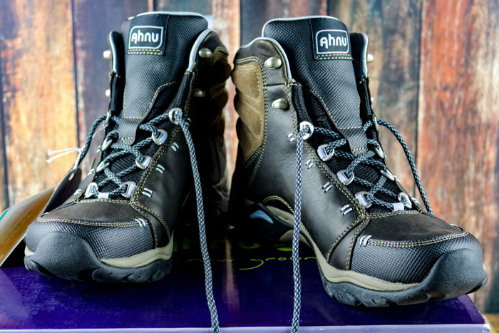 A Pair Of New Ahnu Hiking Boots