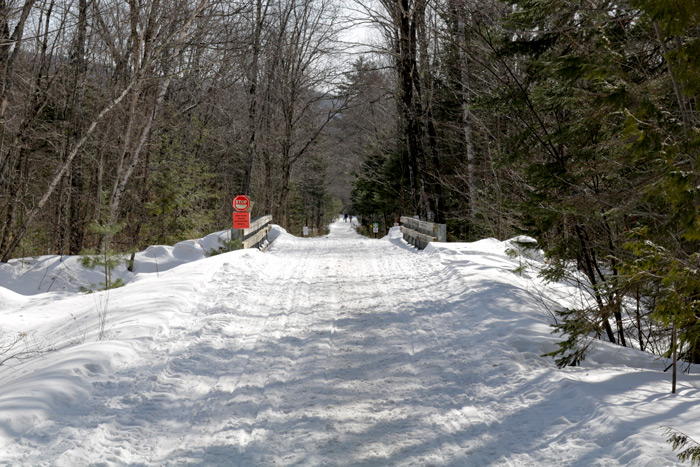 Gauge Road In Carrabassett Maine