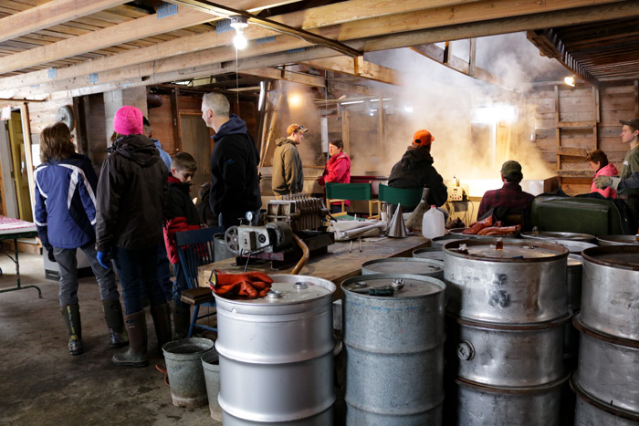 The Inside Of The Sugar Shack