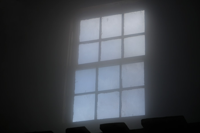 Window Covered In Steam