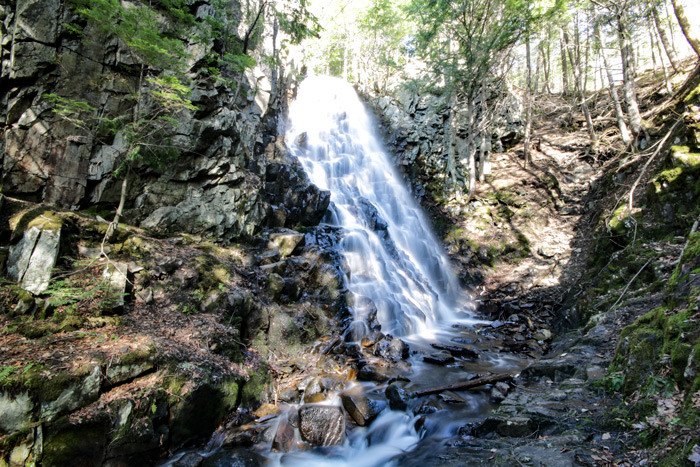 Waterfall In Farmington Maine