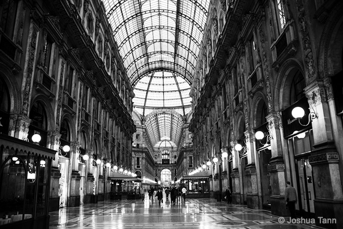 Galleria In Black And White