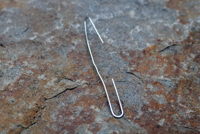An Opened Up Paperclip