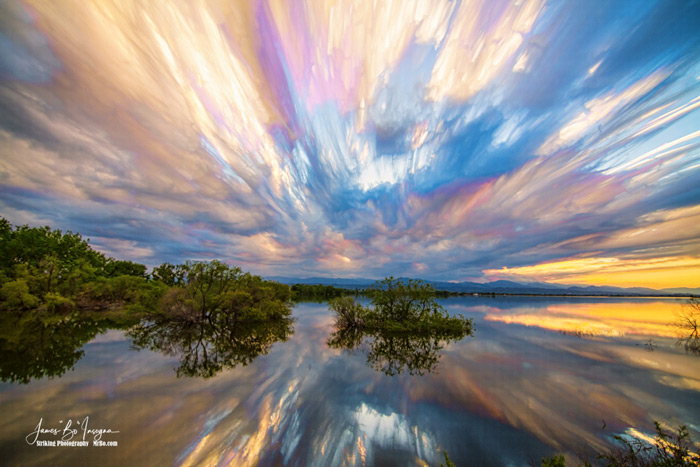Sunset Lake Reflections