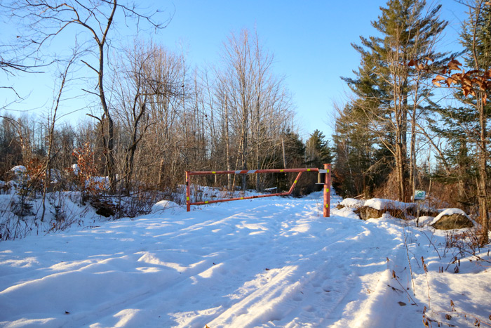 Gated Snow Trail