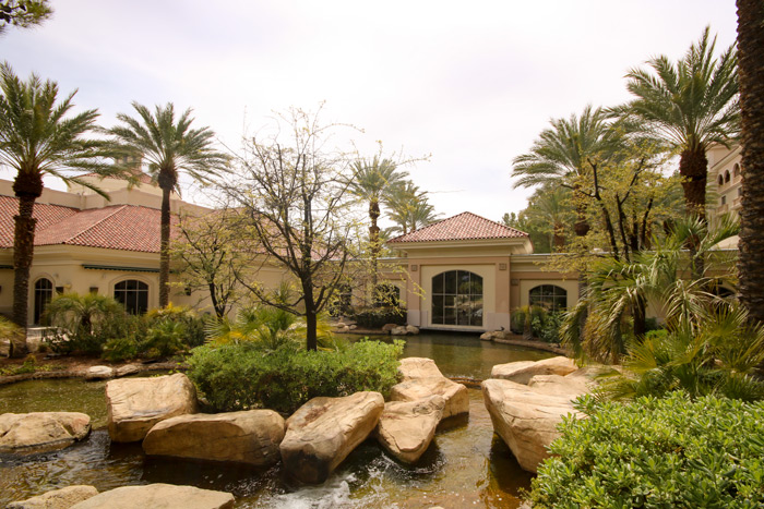 Touring the Grounds of the Rampart Casino at J.W. Marriott Las