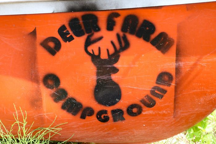 Deer Farm Campground Canoe
