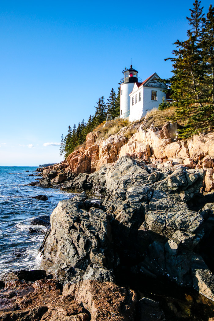 Harbor Lighthouse In Acadia