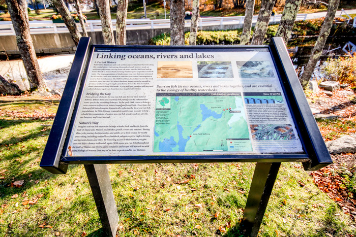Museum Information Sign