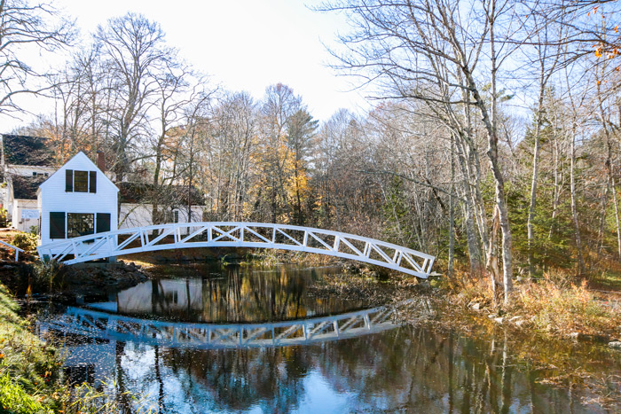 Somesville Bridge In Maine