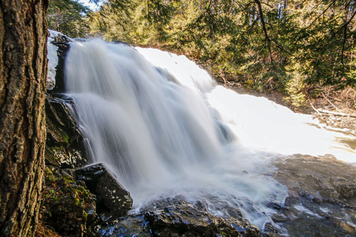 The Side Of Houston Brook Falls