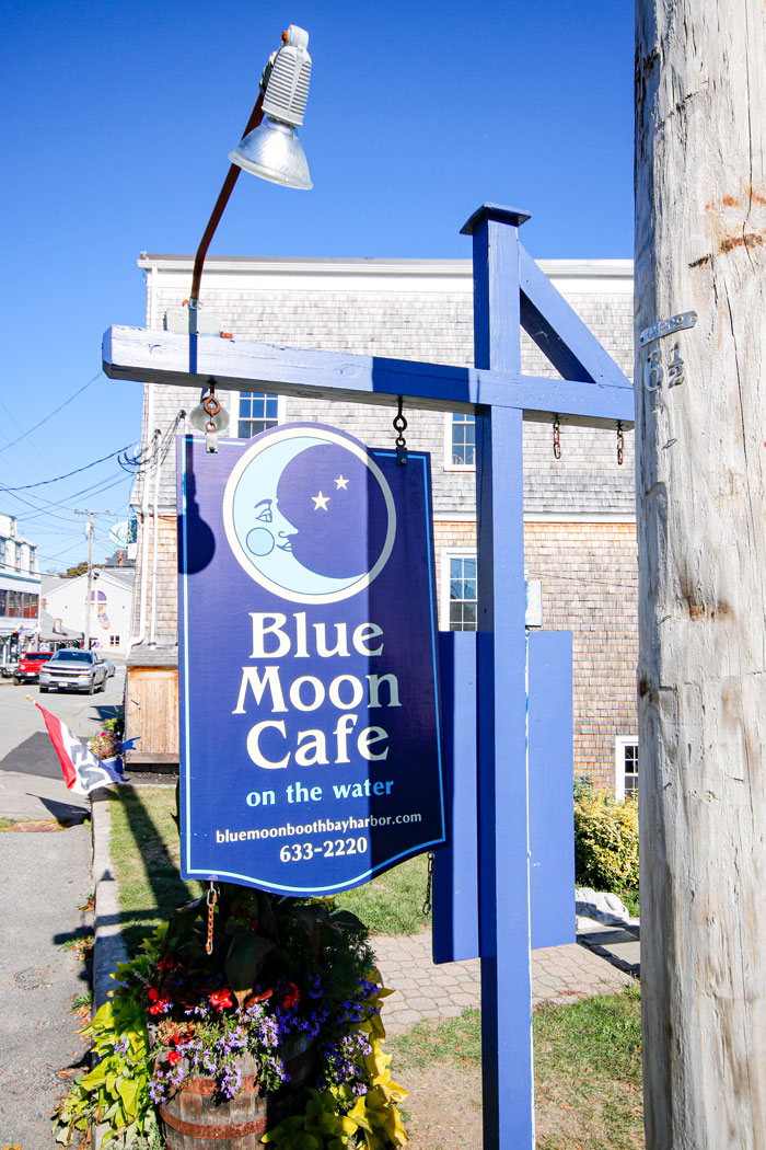 Blue Moon Cafe Boothbay Harbor Maine