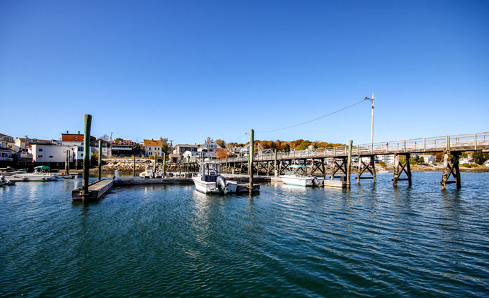 Harbor During The Fall