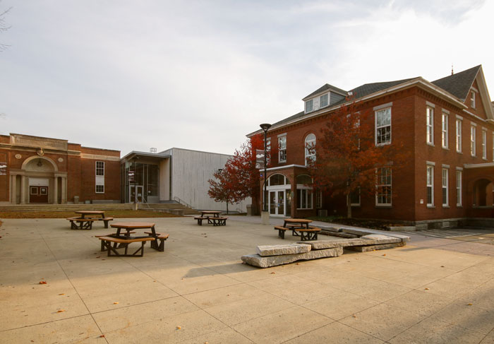 The Back Of Merrill Hall