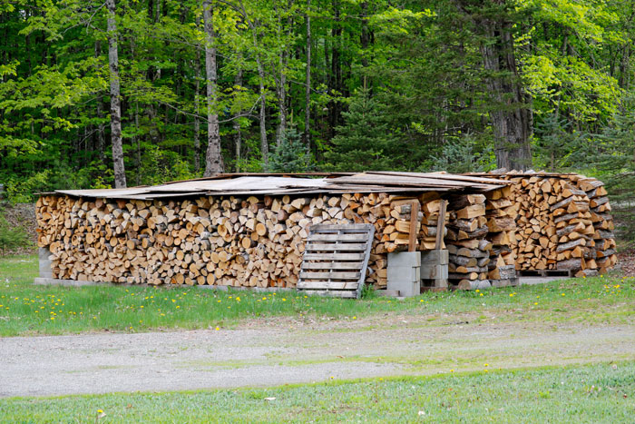 Front Wood Pile 5-25