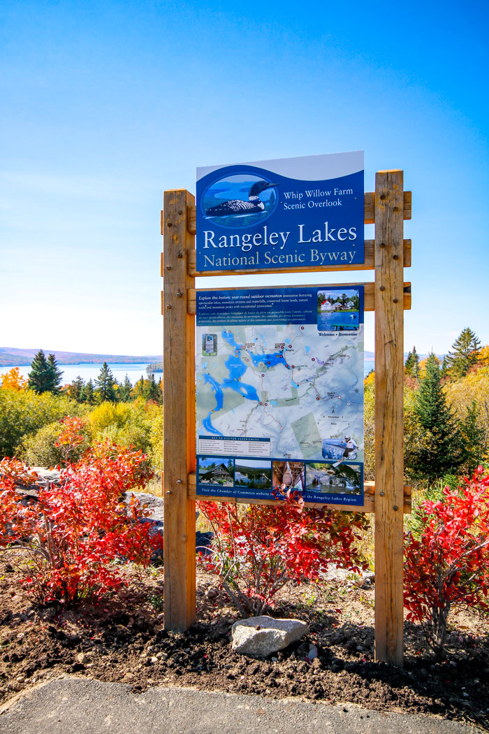 Rangeley Lakes Sign 11-5