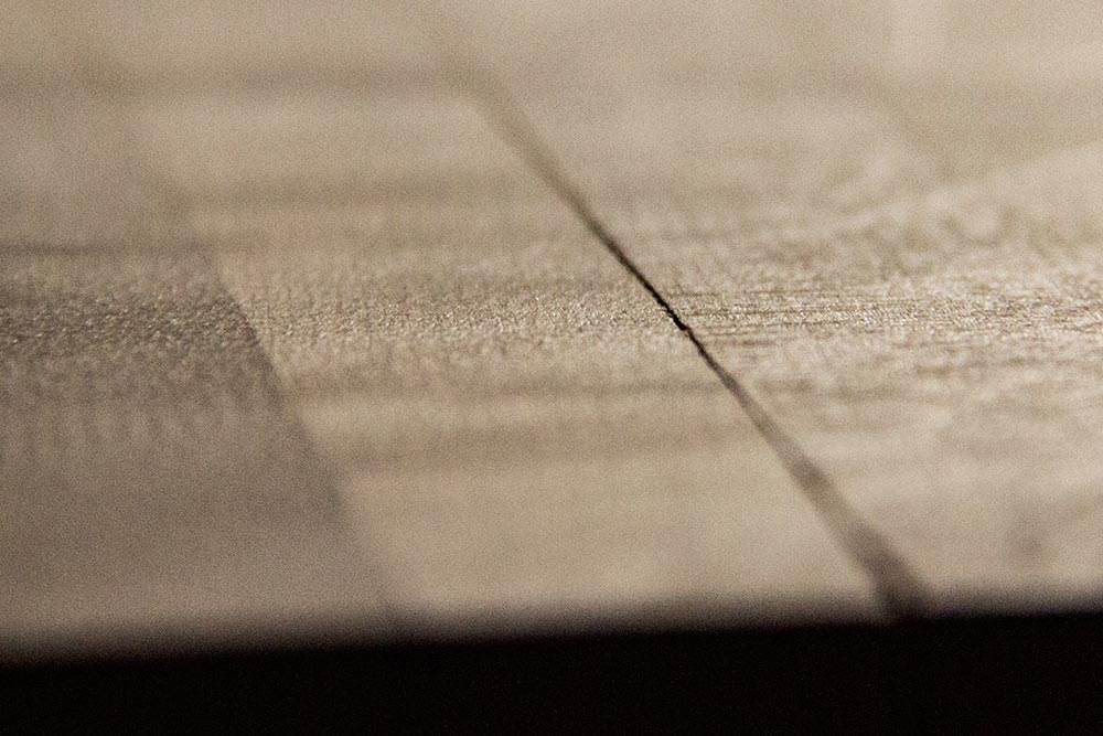 Split (Crack) in a Wooden Cutting Board