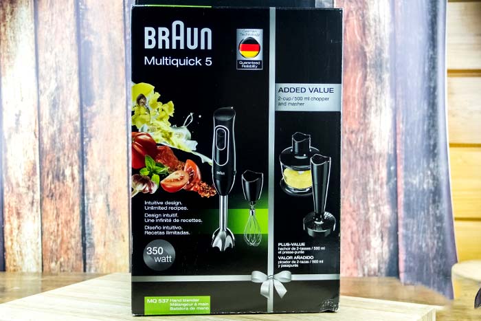 Braun Multiquick 5 Box Packaging