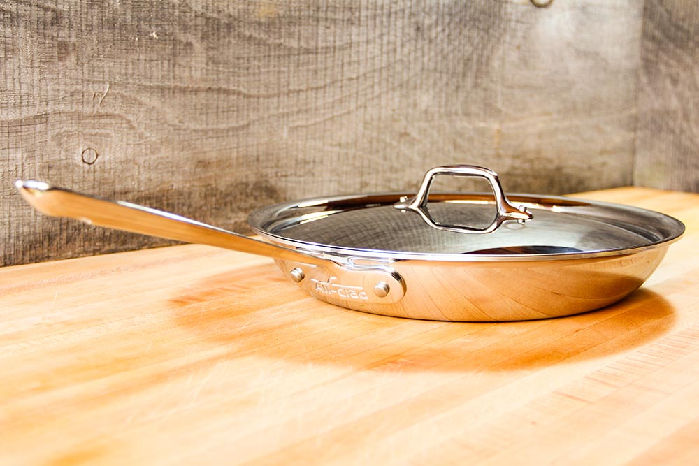 Chrome Cooking Skillet