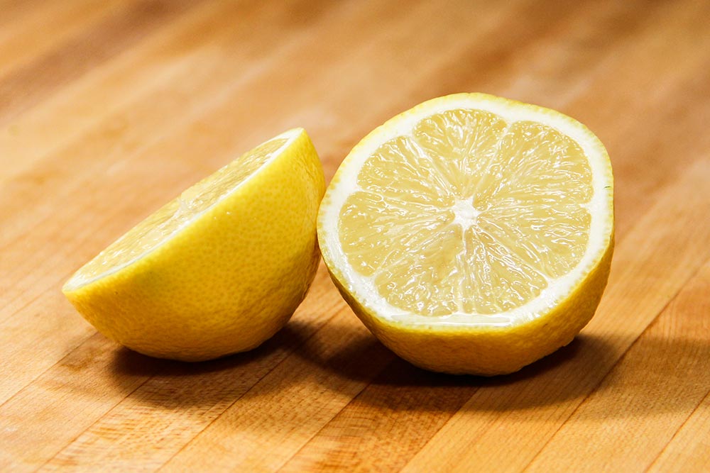 Fresh Lemon Halves