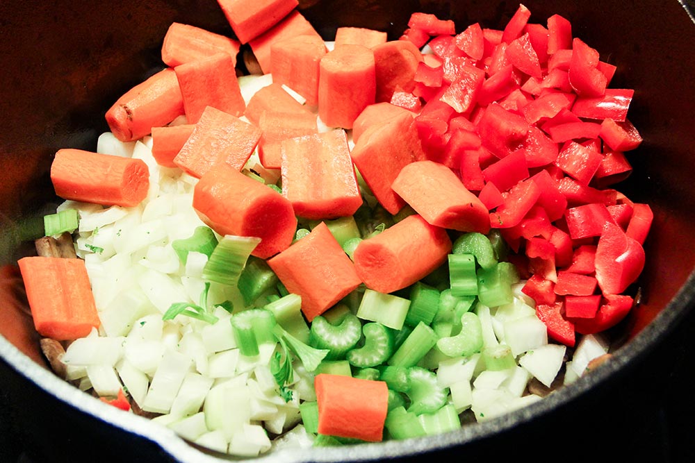 Vegetable Stew Ingredients