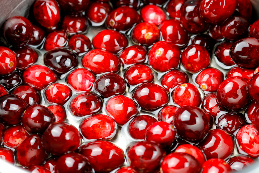 Cranberries In Syrup