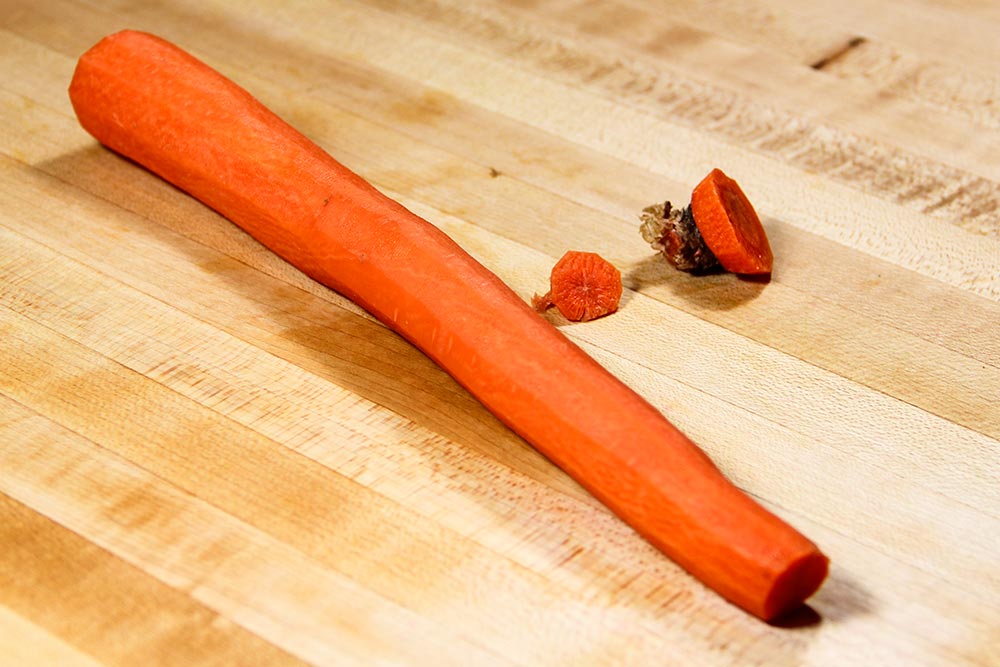 Trimmed Carrot - Both Ends Removed